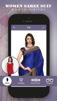 Women Saree Suit Photo Editor screenshot 1