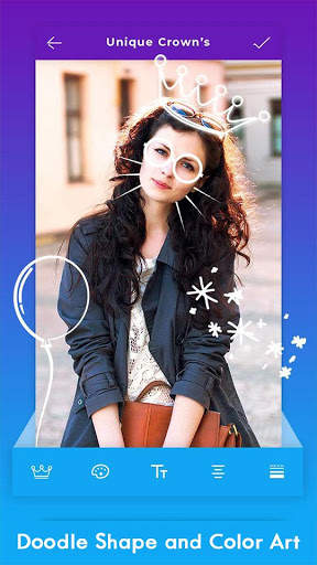 Doodle Shape Photo Editor - Color Art Photo Editor screenshot 1