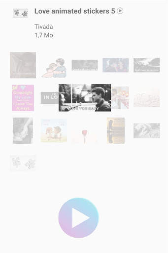 Love Animated Stickers WAStickerApps Romantic screenshot 6