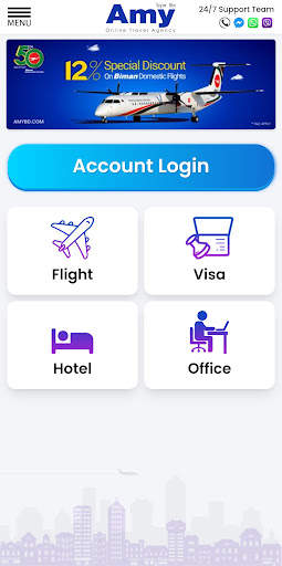 Amy - Online Travel Agency screenshot 1