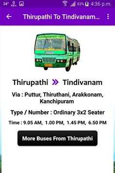 Tirupati Bus Info screenshot 8