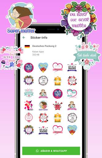 🌸👩‍👦Stickers dia de la madre para WhatsApp screenshot 7