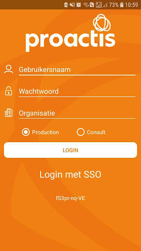 Proactis Approval App screenshot 1