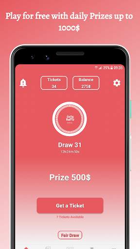 Daily Raffle screenshot 1