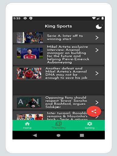 King Sports screenshot 5
