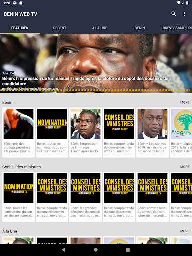 Benin Web TV screenshot 10