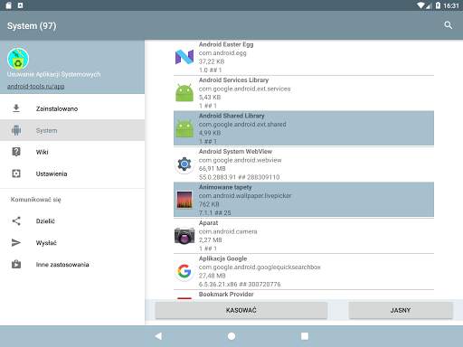 System App Manager screenshot 22
