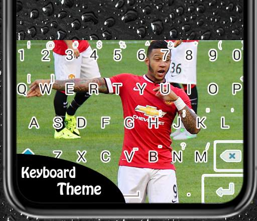 Memphis Depay Keyboard Simple screenshot 3