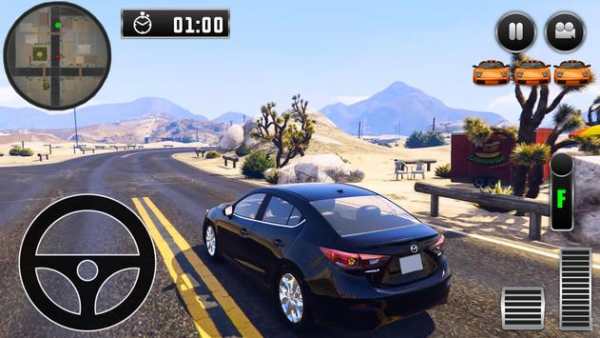 City Driving Mazda Car Simulator screenshot 1