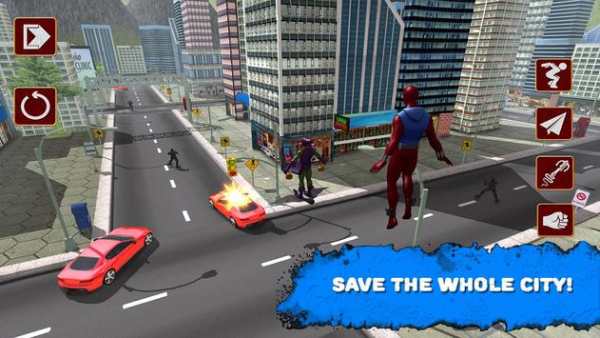 New Spider Hero Legend 3D screenshot 2