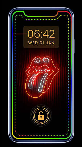 Borderlight Live Wallpaper - LED Edge screenshot 2
