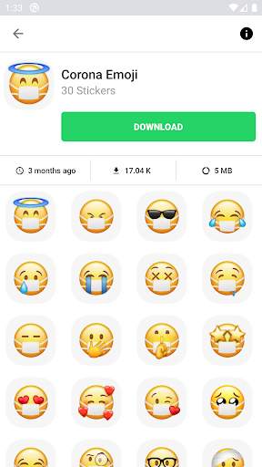 3D Funny Stickers - WAStickers screenshot 5