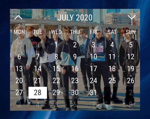 Stray Kids Calendar Widget screenshot 1