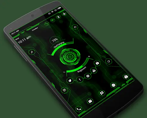 Hi-tech Circuit Launcher 2 screenshot 1