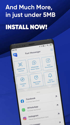 Fast Messenger App - All-In-One-Messenger screenshot 7