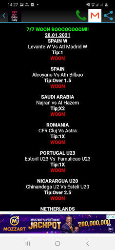 Free 50+ Odds Daily screenshot 7