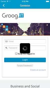 Groog IT social network screenshot 1