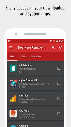 Bloatware Remover VIP [Clean bloat] - 50% OFF screenshot 7