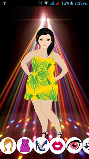 Party girl dress up games screenshot 1