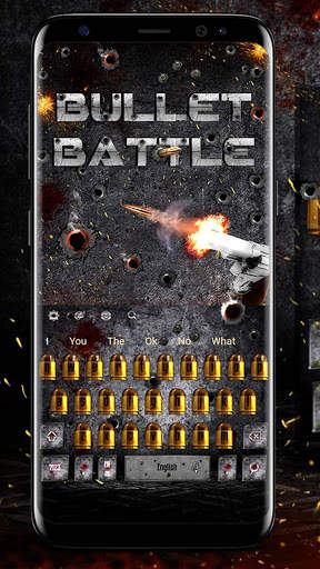 Bullet Battle Keyboard Theme screenshot 1