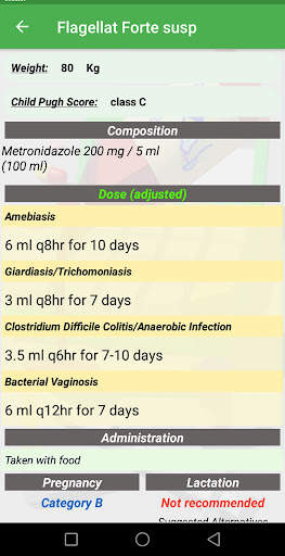 Egydose -Drug Dose Calculator screenshot 6