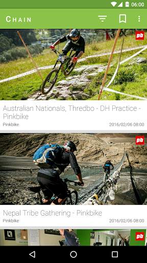 Chain: mountain bike news screenshot 1