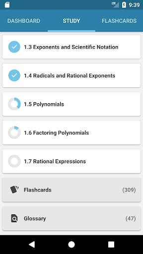Algebra & Trigonometry screenshot 3