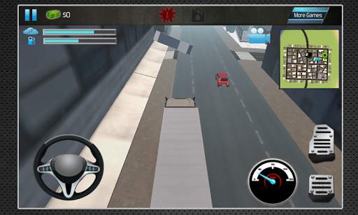 Truck simulator 3D 2014 screenshot 2