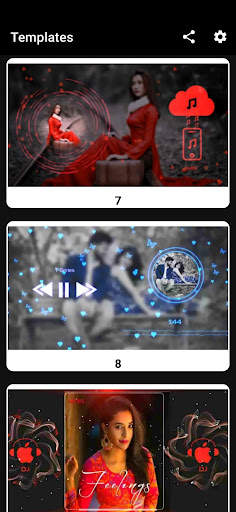 Avee Player Templates screenshot 2