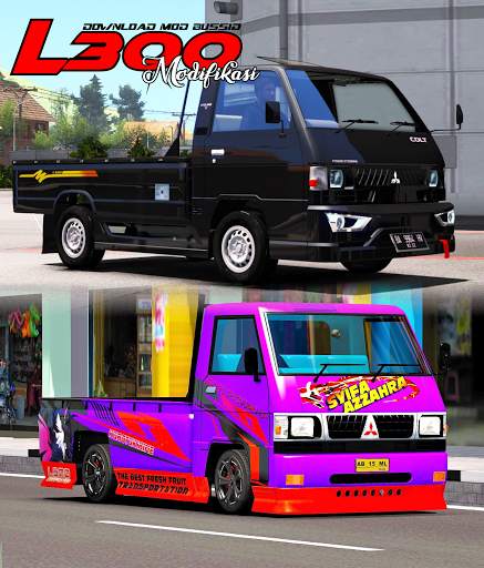 Download Mod Bussid L300 Modif screenshot 1