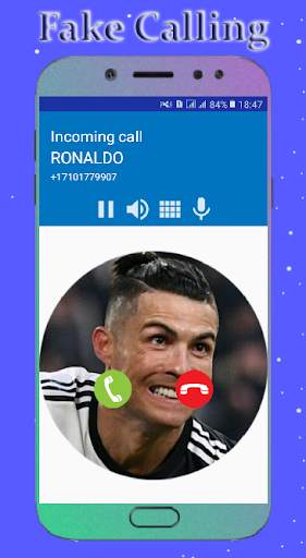 Ronaldo Fake Video Call and Latest Wallpaper 4K screenshot 1