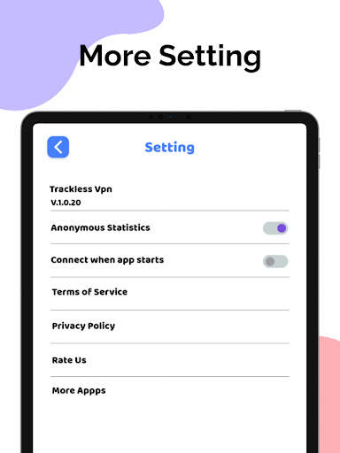 Trackless VPN: Internet Safety screenshot 10