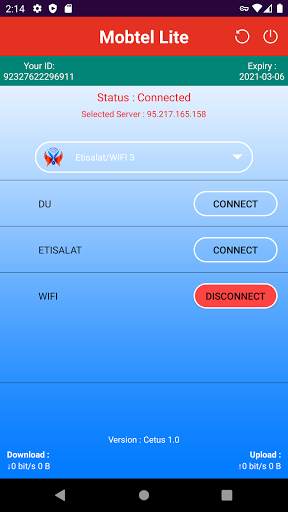 Mobtel vpn screenshot 4