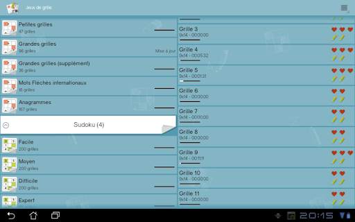 Jeux de grille (mots fléchés & sudoku) screenshot 11