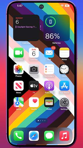 iPhone 15 Pro Max Launcher screenshot 2