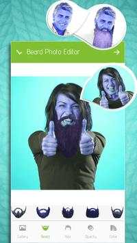 New Editor Beard, mustache :Men HairStyle Pro 2019 1 تصوير الشاشة