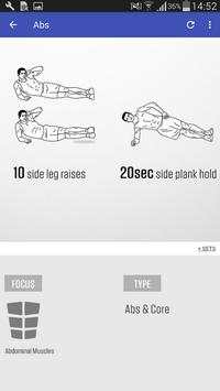 Home Workout without Equipment screenshot 4