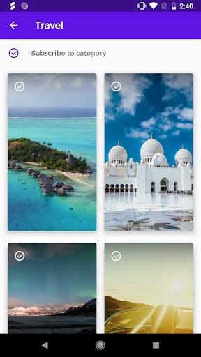 Living Wallpapers - powered by Fyuse LiveWallpaper screenshot 2