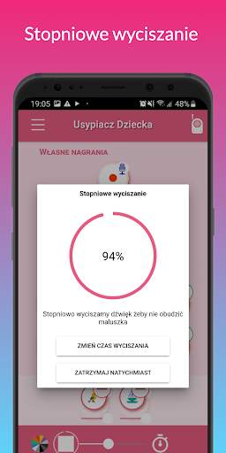 Usypiacz Dziecka - biały szum do usypiania dzieci screenshot 4