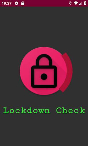 Lockdown Check screenshot 1