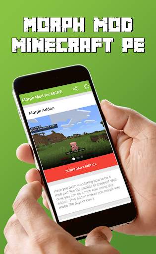 Morph Mod for MCPE screenshot 1