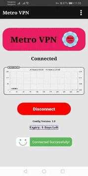 METRO VPN (unlimited VPN data) screenshot 3