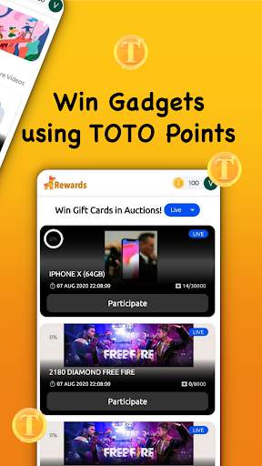 TOTO Rewards - Win Free Diamonds, Gift Cards, Cash screenshot 5