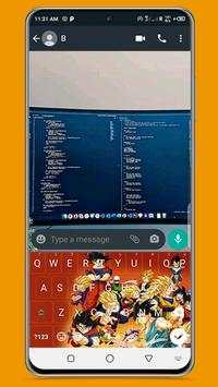 Keyboard Theme For Dragon Ball Z screenshot 5