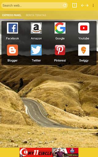 Tapa Tap Browser screenshot 1