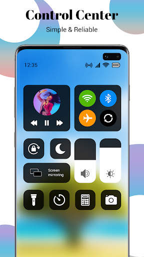 Launcher iOS 15 Control Center screenshot 2