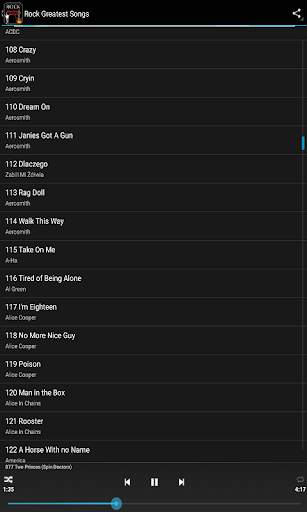 Rock Greatest Songs screenshot 1