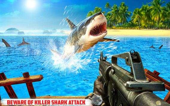Under Water Angry Shark Sniper Shooter screenshot 1