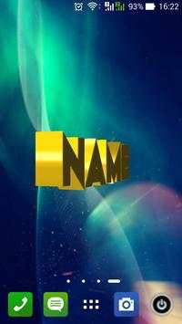 3D My Name Live Wallpaper screenshot 2
