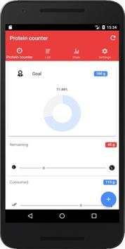 Protein Counter screenshot 1